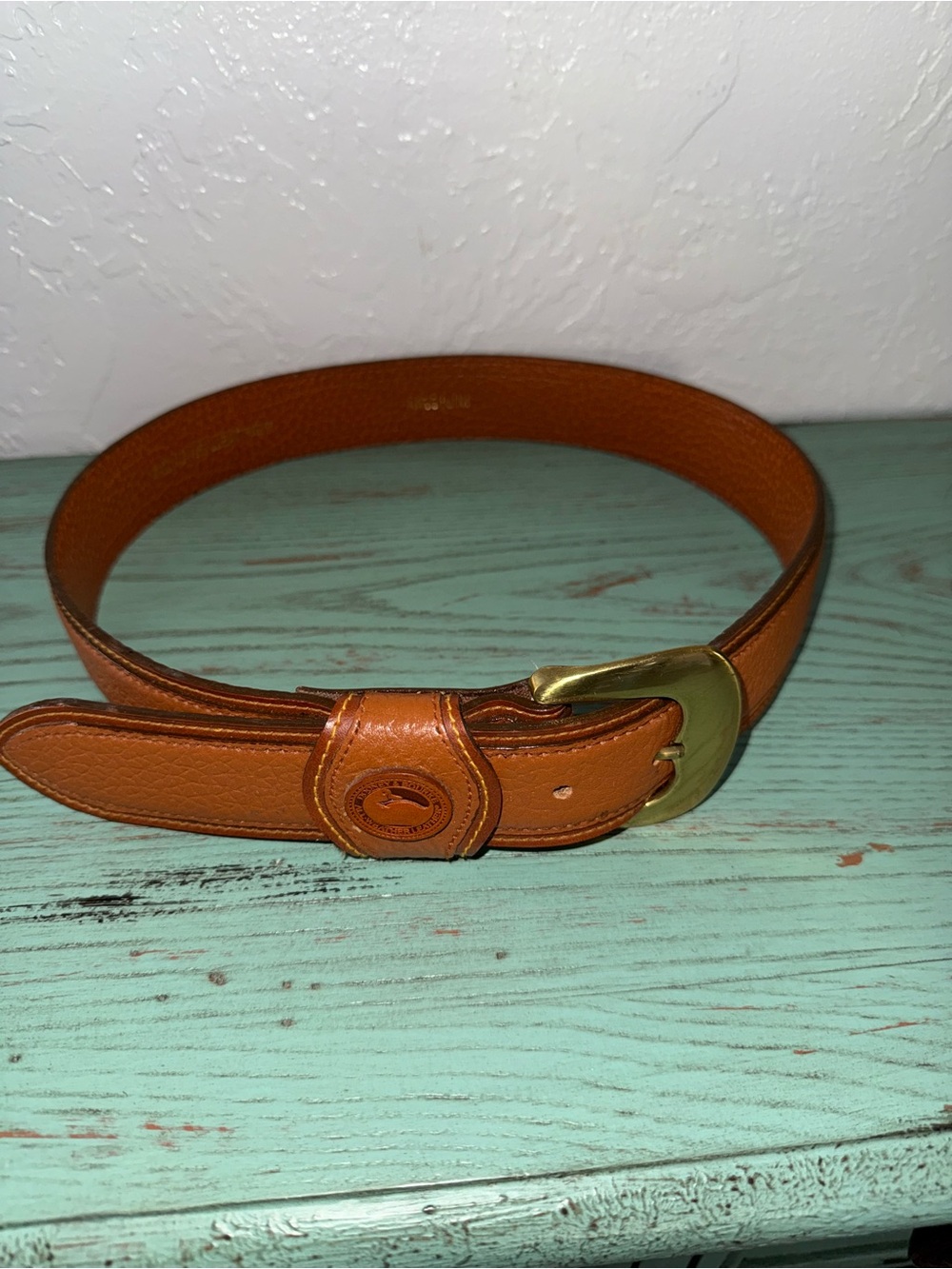 Vintage Dooney & Bourke All Weather Leather belt